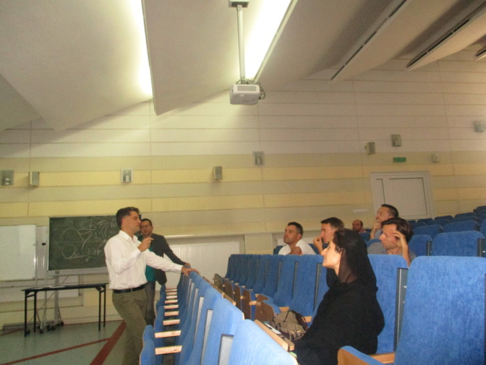 Professor Rivas visits our group